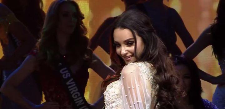 Faith in top 8, Miss Earth is Philippines
